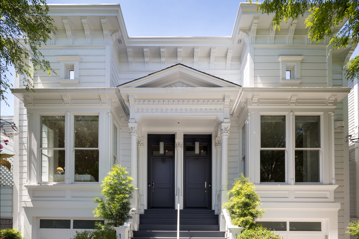 Modern Two-Unit Victorian Rowhouse